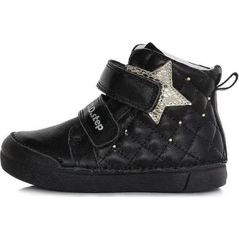 Dětská treková obuv D.D.STEP dívčí kotníková obuv A068-346 černá 30