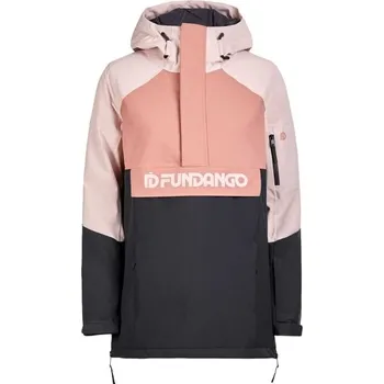 Dámská lyžařská/snowboardová FUNDANGO BIRCH S Černá, Růžová, Bílá