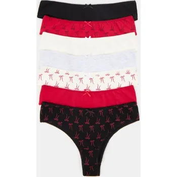 Oblečení a móda Sinsay - Kalhotky brazilky 7 pack - vícebarevná - 977GT-MLC - 977GT-MLC-L