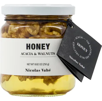 Koření Med Nicolas Vahé z akácie s vlašskými ořechy 250g