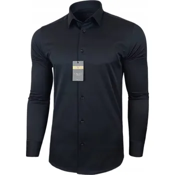 Pánská košile LAVIER pánská košile slim s dlouhým rukávem bavlna velikost XL