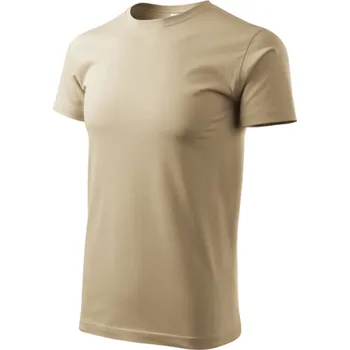 Pánské tričko BASIC, písková