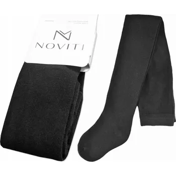 Noviti dětské punčocháče černé bavlna velikost 80