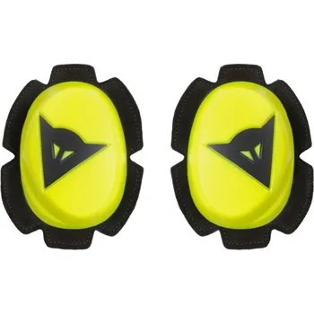 Motocyklový chránič Dainese Knee Pista kolenní slidery fluo-žluté/černé - 513
