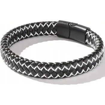 Náramek Náramek Luis - Černá/Bílá 2 KP-34498