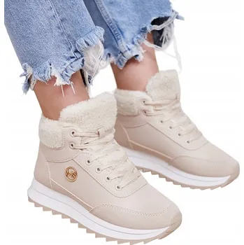 Dámské tenisky Béžové dámské zateplené tenisky Cerrto velikost 39