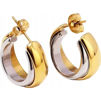 Náušnice Náušnice Ruth - Zlatá/Stříbrná KP-32620