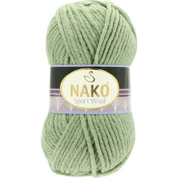 Příze Nako Sport Wool 10307 světle zelená