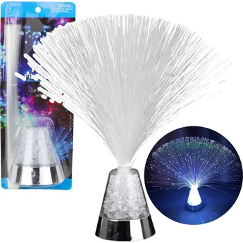 LED lampička s optickými vlákny 30 x 8 cm Dekorativní svítidlo LED lampička s optickými vlákny 30 x 8 cm