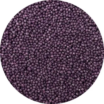 Jedlá dekorace na dort Dortisimo 4Cake Cukrový máček fialový (90 g) Besky edice