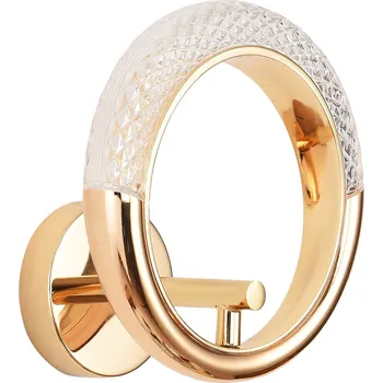 Nástěnné svítidlo Nástěnné svítidlo JEWEL LED zlaté glamour 21 cm Step into Design do obýváku a ložnice