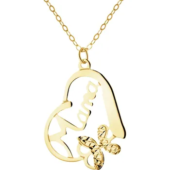 Náhrdelník Zlatý náhrdelník - máma - AP542-4650
