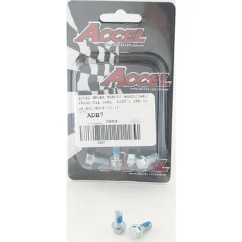Brzda pro motocykl ACCEL šrouby brzdového kotouče přední/zadní (komplet 6kusů-M6) KTM SX/SXF/EXC/EXCF 00-18 (ACCEL šrouby brzdového kotouče přední/zadní (komplet 6kusů-M6) KTM SX/SXF/EXC/EXCF 00-18)