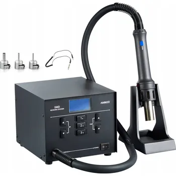 Páječka Horkovzdušná pájecí stanice 1000W LED – pro opravy kabelů