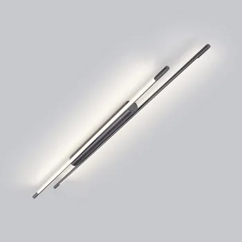 Helestra LED stropní svítidlo LEDA, titanově šedé, 150 cm, stmívatelné - Průměr jedné trubky: 5 cm titanově šedá LED 24 W celkem - Doprava zdarma