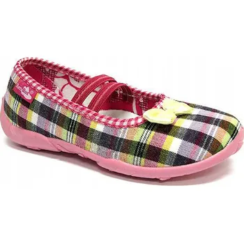 Dívčí bačkory Ren But dětské papuče s gumou, vícebarevné, velikost 35