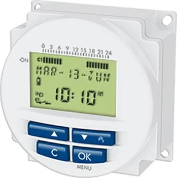 Dekorativní svítidlo ORBIS Zeitschalttechnik OB176012 časovač pod omítku, digitální, týdenní program, denní program, 3000 W, IP20