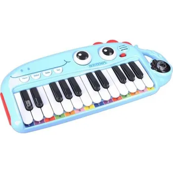 Hudební nástroj pro děti Bontempi Klavír elektronický modrý 30 cm