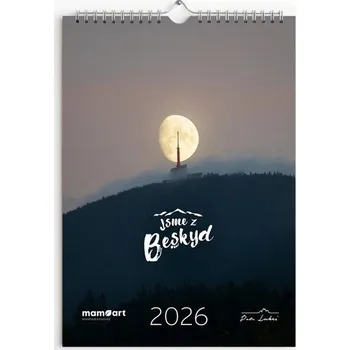 Kalendář Mamiart Nástěnný kalendář 2026 Jsme z Beskyd