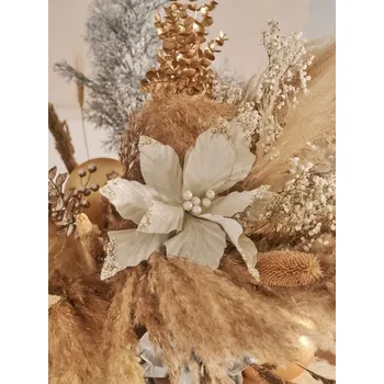 umělá květina Sinsay - Dekorativní umělá rostlina - krémová - 126HE-01X - 126HE-01X-ONE