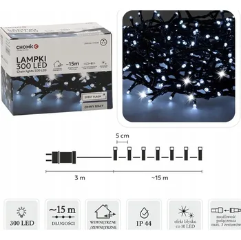 Vánoce Vánoční osvětlení na stromeček Křeček venkovní 18 m 201 - 300 světýlek