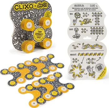 ostatní stavebnice CLIXO Tiny & Mighty Artist Edition (Timothy Goodman) - magnetická stavebnice 9 kusů