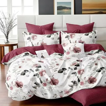 Povlečení Mikroplyšové povlečení MALENA BURGE 3-dílná sada 140x200 cm