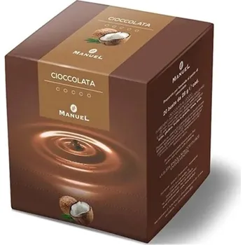 Čokoláda Manuel Caffe Čokoláda KOKOS cocco 20 porcí