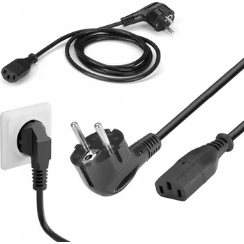 Napájecí kabel NAPÁJECÍ KABEL K POČÍTAČI 1,5m PC UPS