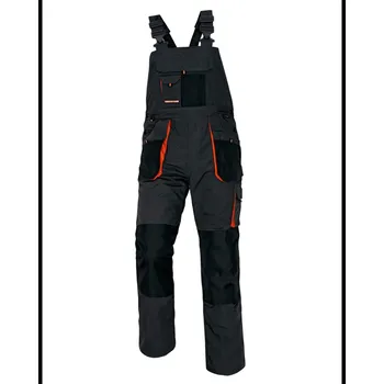 Pánská móda Pánské kalhoty s laclem EMERTON, tmavě šedá