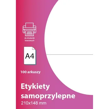 Samolepící etiketa Samolepicí etiketa formátu A4 210x148 mm, 100 ks, 2 etikety na listu