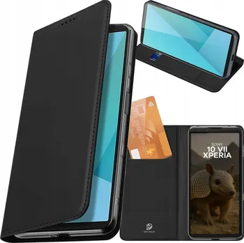 Pouzdro na mobilní telefon Pouzdro s klopou Dux Ducis pro Sony Xperia 10 VII, černé