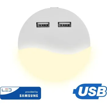 Lampička Noční lampa V-TAC bílá