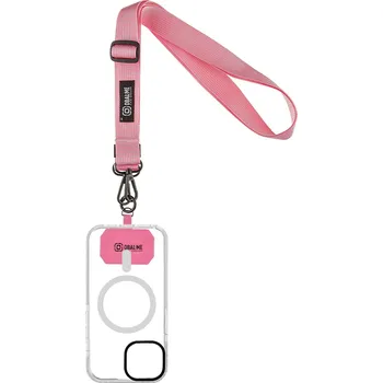 Pouzdro na mobilní telefon Popruh OBAL:ME NeckTag Ribbon na telefon, pink