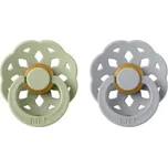 BIBS Boheme dudlíky z přírodního kaučuku vel. 1 - Sage/Cloud