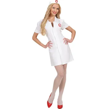 Karnevalový kostým Dámský kostým sestřička (šaty, čepice) - XXL