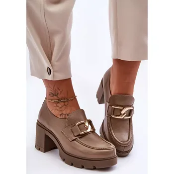 Dámské polobotky Polobotky na podpatku model 183958 Step in style 40