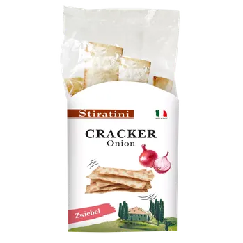 Slaná tyčinka Krekry s cibulí [Stiratini, 140 g]