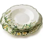 LEA ELEGANT Komplet 18 części 27cm obiad/19,5cm deser/22cm głęboki