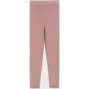 Dětská móda Sinsay - Žebrované legíny - béžová - YJ988-80X - YJ988-80X-110