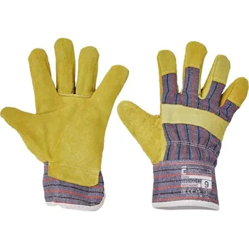 Pracovní rukavice Rukavice kombinované TERN, žluté