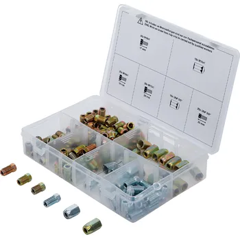 Sada nářadí BGS 70341, Sortiment převlečných matek a šroubů na brzdové vedení | 135dílný