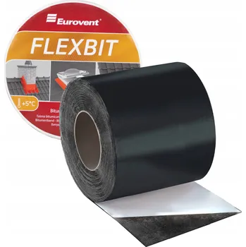 Lepicí páska Bitumenová těsnicí páska na střechy 150mm x 10m RAL 7016 Eurovent