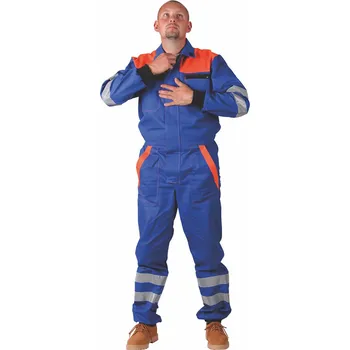 Pracovní kombinéza Pánská kombinéza 8734, středně modrá, VS194