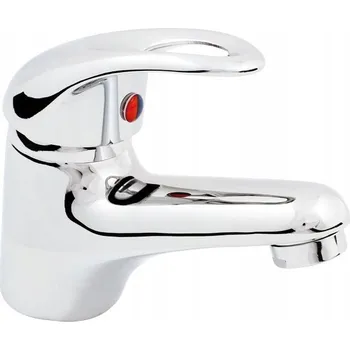 Vodovodní baterie Stojánková umyvadlová baterie Hydroland Jowisz stříbrná