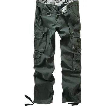Pánské kalhoty Cargo kalhoty z Black Premium by EMP - Army Vintage Trousers - Muži - khaki