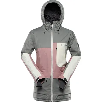 Dámská softshellová bunda Dámská lyžařská bunda s membránou ptx snow ALPINE PRO šedá 2XL