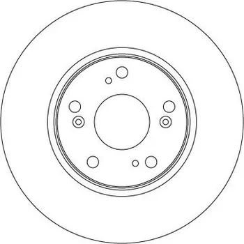 Brzdový kotouč Brzdový kotouč TRW DF4610