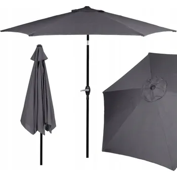 Obraz Klasický slunečník Springos šedý 250 x 235 cm