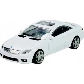 autíčko RASTAR MERCEDES-BENZ CL63 AMG BÍLÝ 1:43 NOVÝ KOVOVÝ MODEL 34300